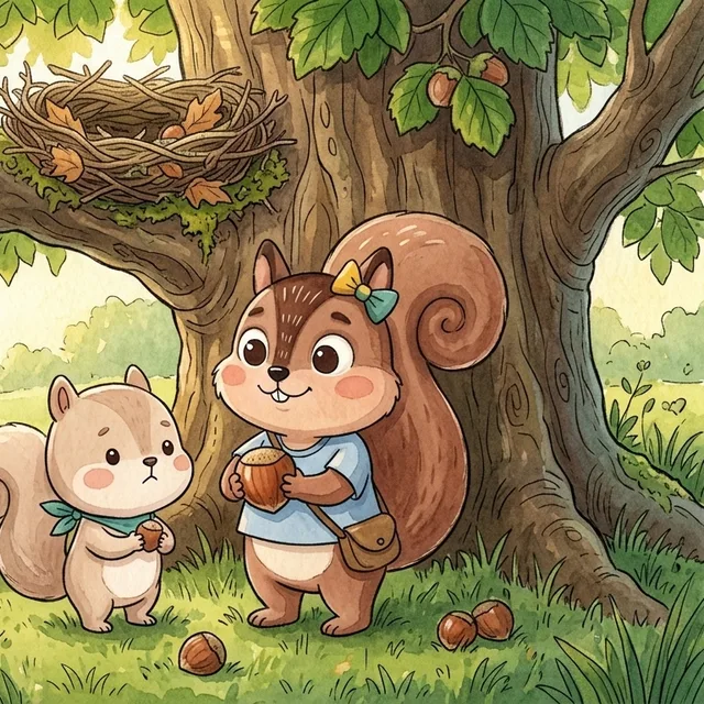 Pip the Baby Squirrel